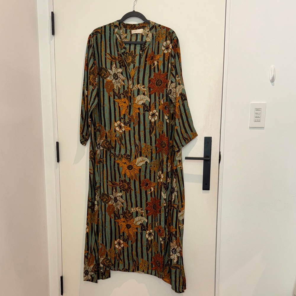 Natalie Martin Isobel Multicolor Floral Maxi Dress